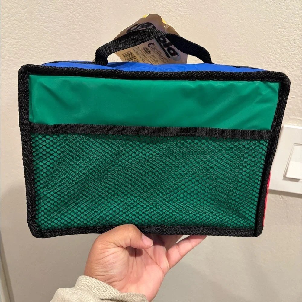 Vintage 1999 Crayola On The Go Color Carrier Lunchbox Travel Case New With Tags